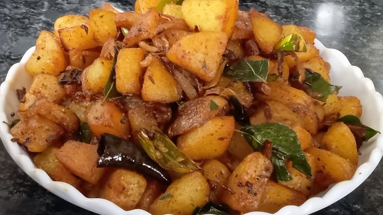 Potato fry(బంగాళదుంప వేపుడు) ఇలా చేసారంటే.. 😋👌