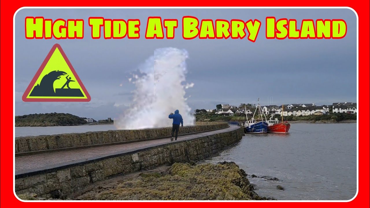 Barry Island At High Tide