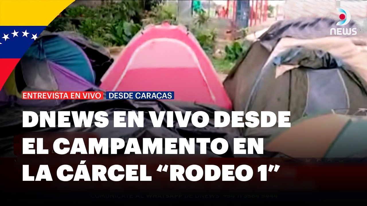 Así acampan los familiares de presos políticos fuera de las cárceles en Venezuela | DNews