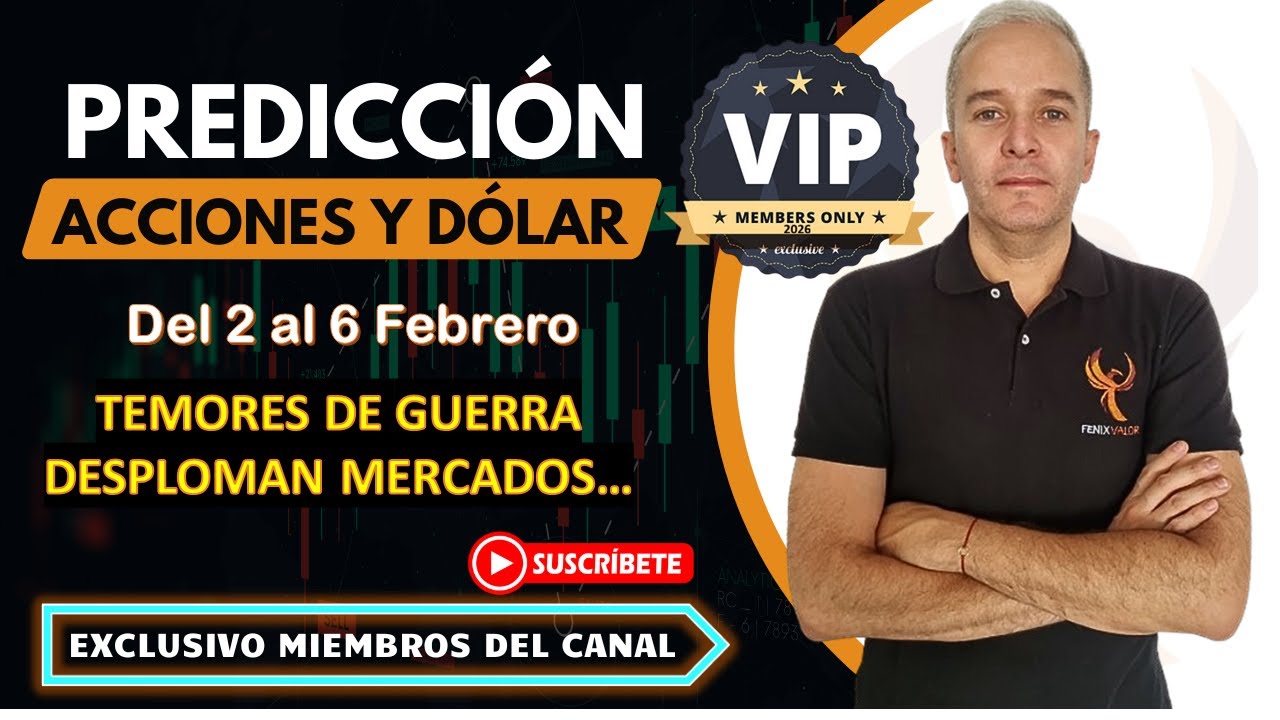 SEGUIR&Aacute; BAJANDO EL COLCAP Y EL DOLAR SE IR&Aacute; A $4.000 LA PR&Oacute;XIMA SEMANA ? Predicci&oacute;n Acciones 2-6 Feb