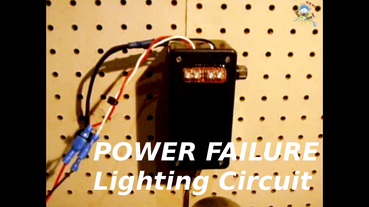 Power Failure Lighting Circuit(Emergency Lighting)