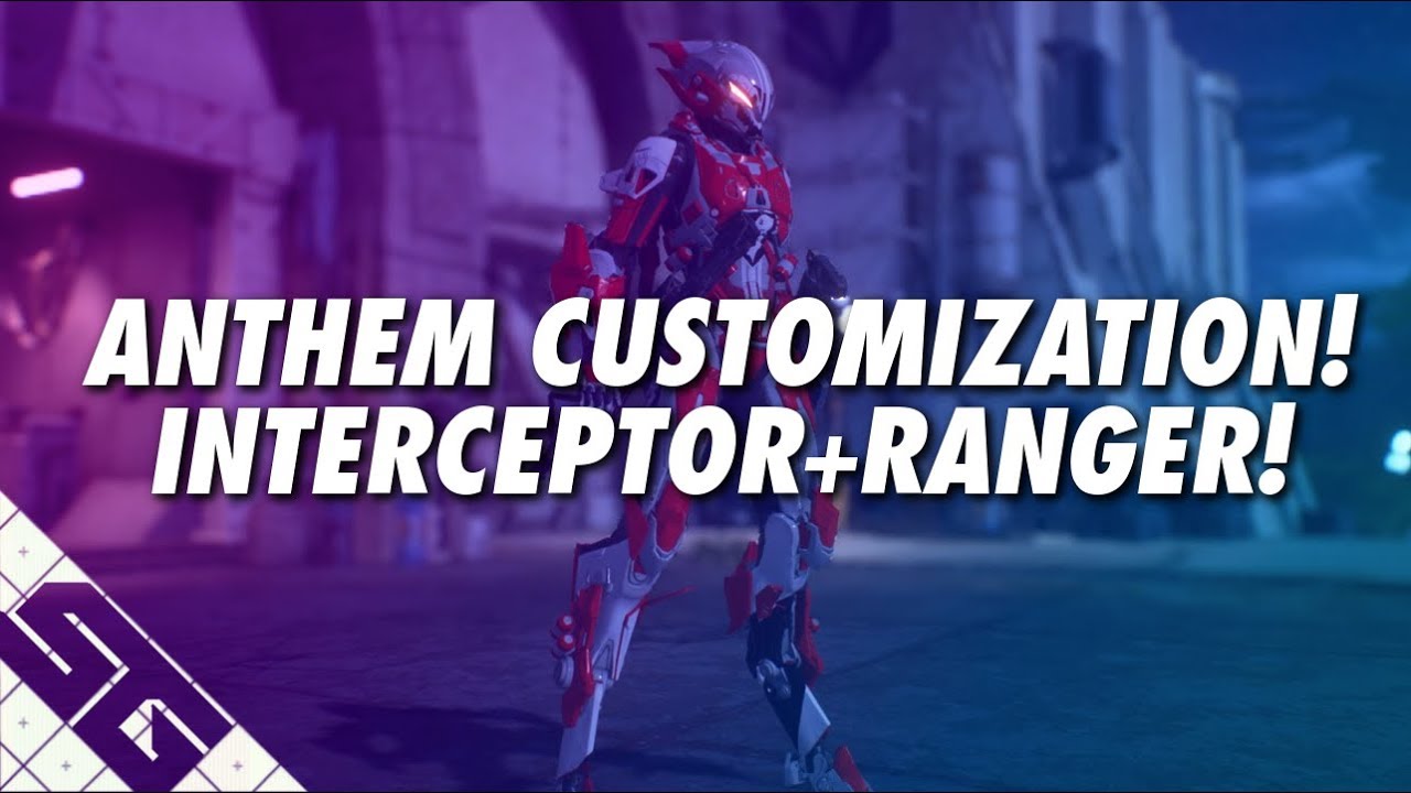 ANTHEM Customization Gameplay! Javelin Customization! Epic/Rare Armor!