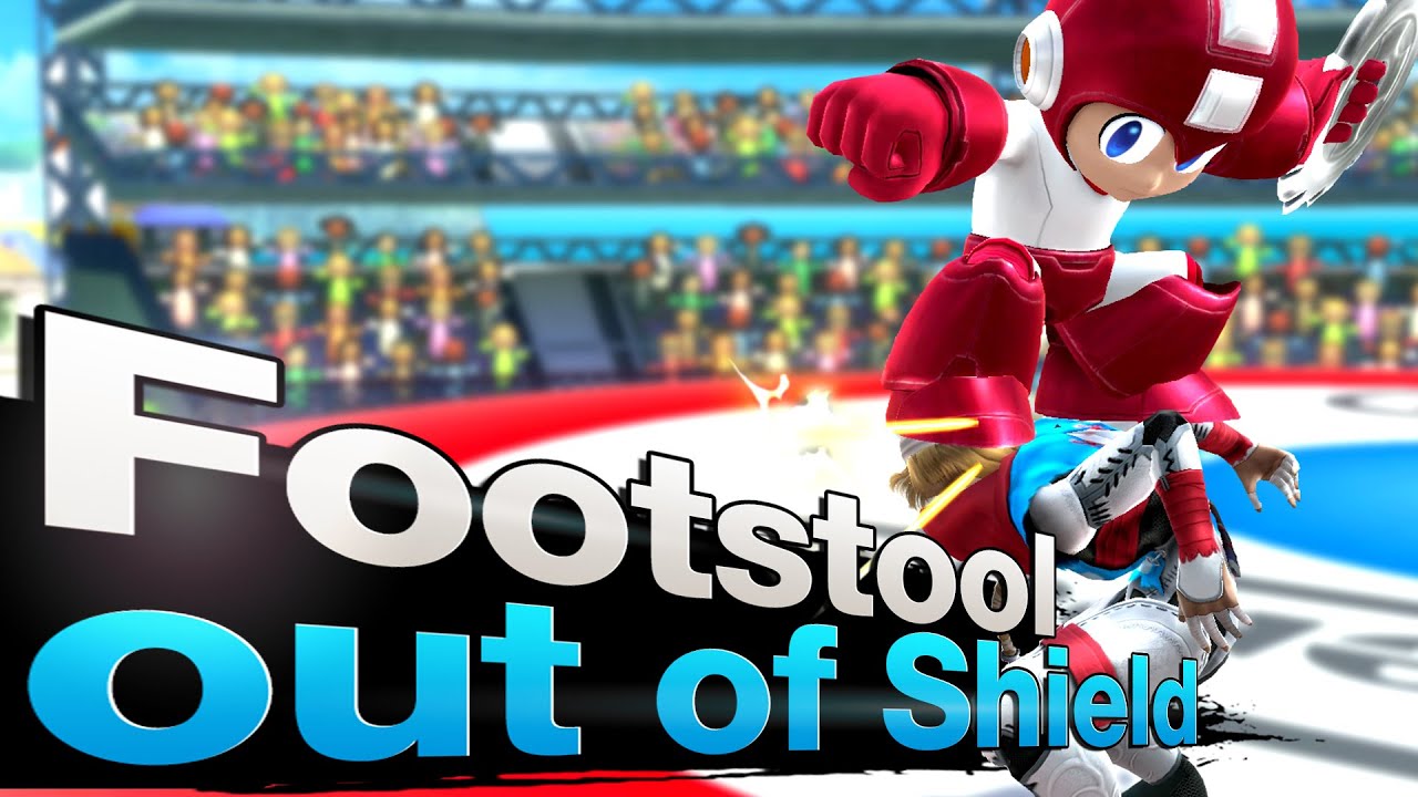 Smash 4 Wii U - Footstool out of Shield
