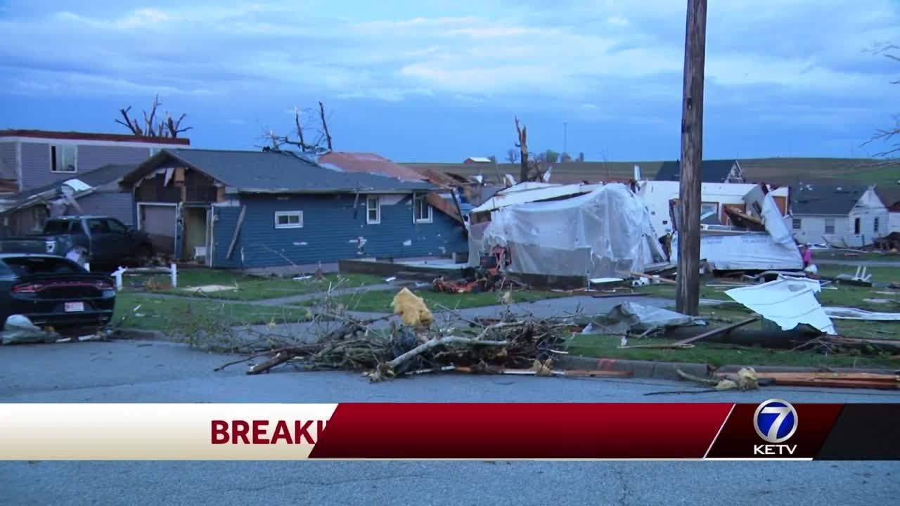 Nearly half of Minden, Iowa, sees mass destruction caused by tornado tearing through town