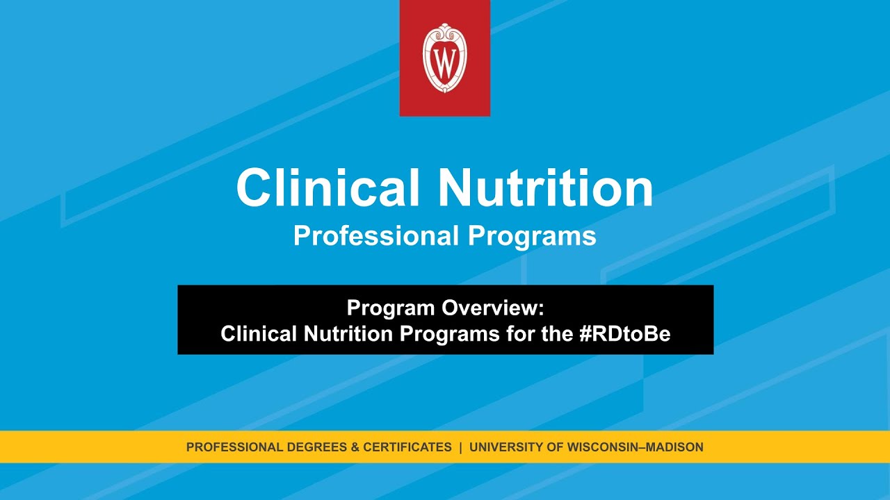 Become an RDN: Your Path with an Online Masters in Clinical Nutrition at UW-Madison