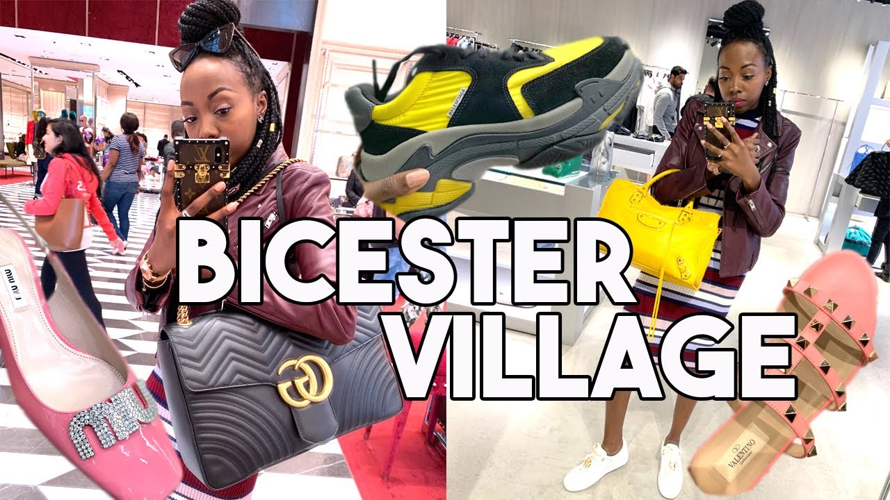Luxury Shopping & What's NEW at Bicester Village! | Gucci, Prada, Balenciaga, Burberry etc