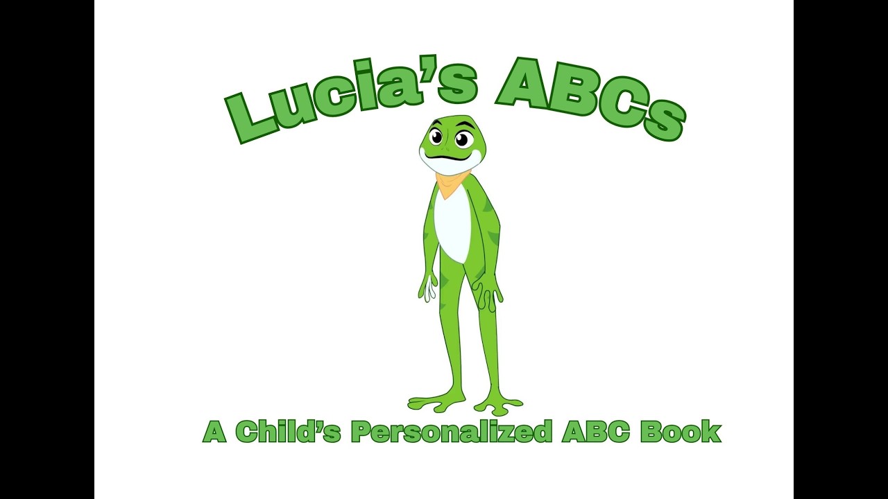 Lucia''s ABC Animal Learning Storybook - Personalized kids' Video | Learning Video