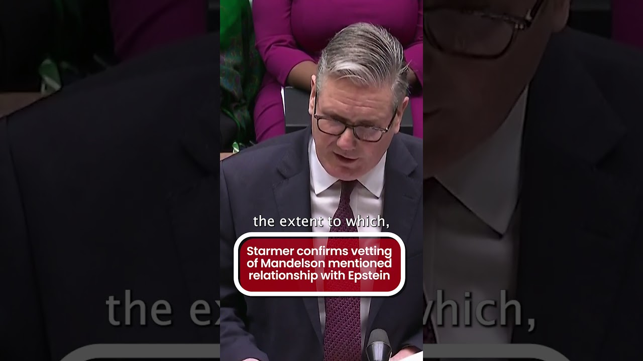 Starmer blamed Mandelson, he 
