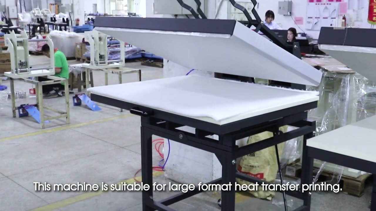 80X100CM Large Format Fabric Heat Press Transfer Machine#heatpress