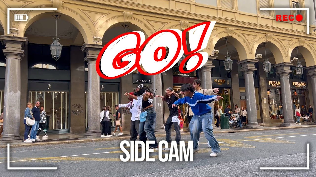 [KPOP IN PUBLIC | SIDE CAM] CORTIS (코르티스) - GO! Dance Cover by UNCODED CREW from Italy