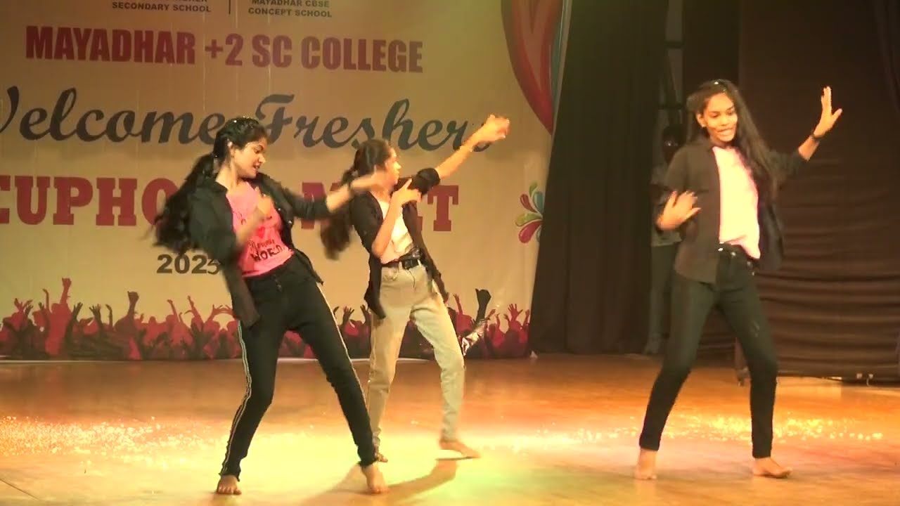 Mayadhar H.S. School Fresher Party Dance (Nibedita, Mousumi, Harapriya, Namita)