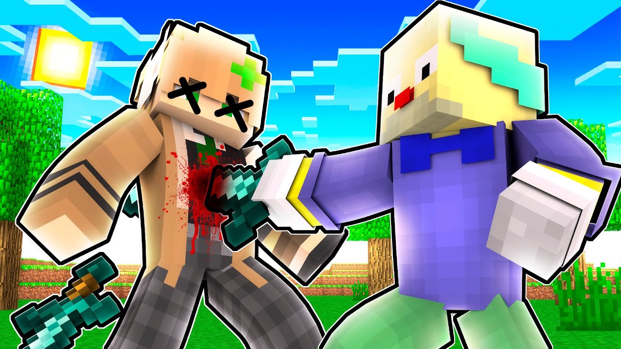 ICH KILL PLATIN 100 Mal (er wird sauer) | Minecraft Nachbarschaft