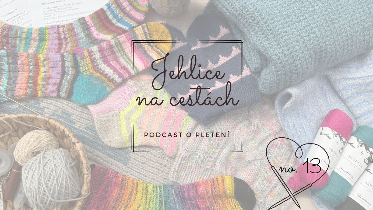 Jehlice na cestách no. 13 - drobné projekty, testovaný svetr a cesty za klubíčky do Německa
