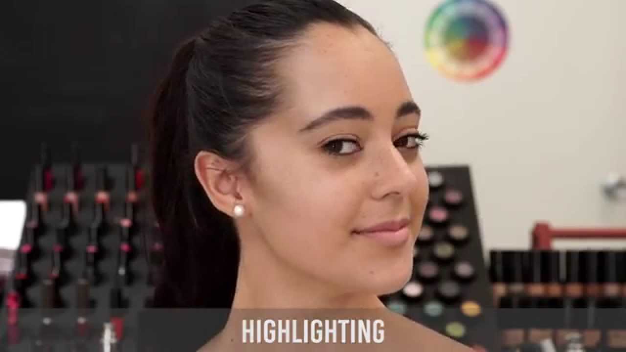 How to Contour and Highlight a HEART FACE