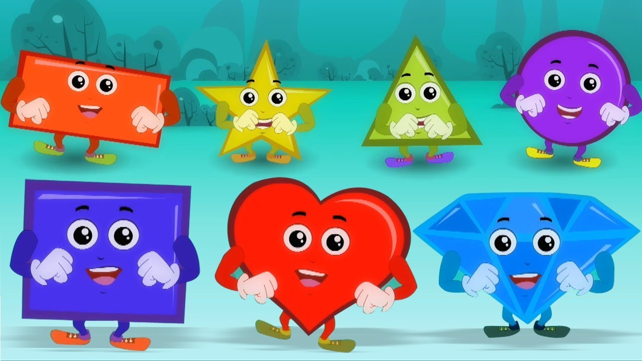 Las formas están por todas partes | Formas 2D | Formas geométricas | Nombres de formas | Shape Song