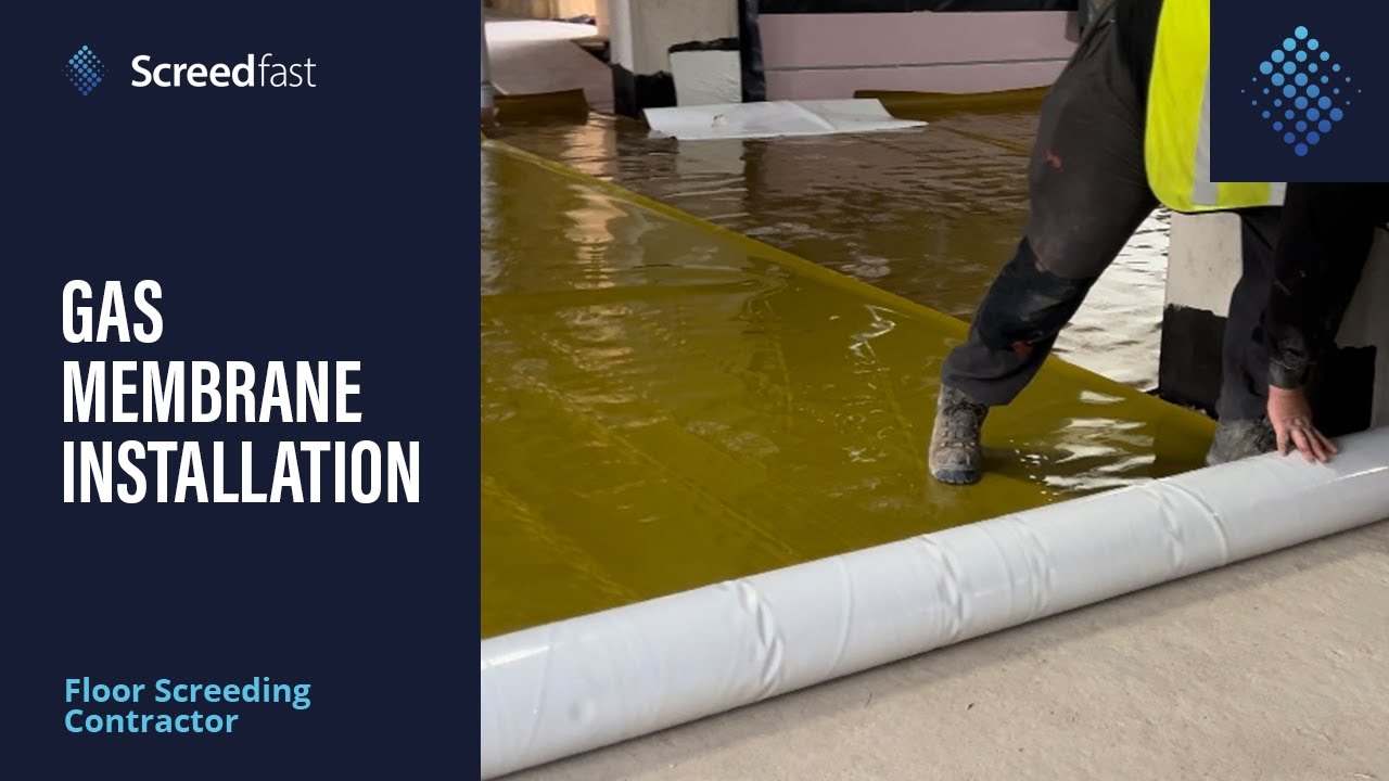 Gas Membrane Installation | Visqueen Ultimate HC BLOK