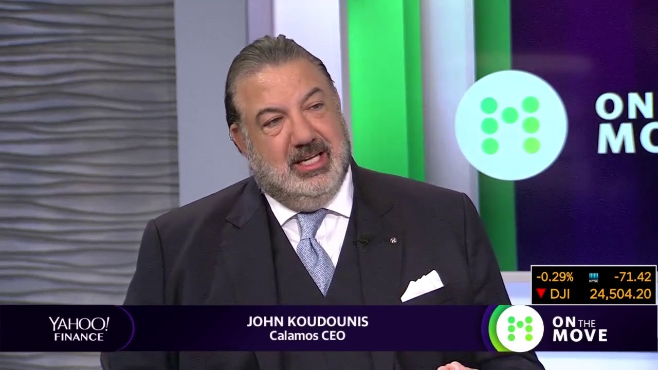 Calamos CEO John Koudounis on Yahoo! Finance 01/24/19