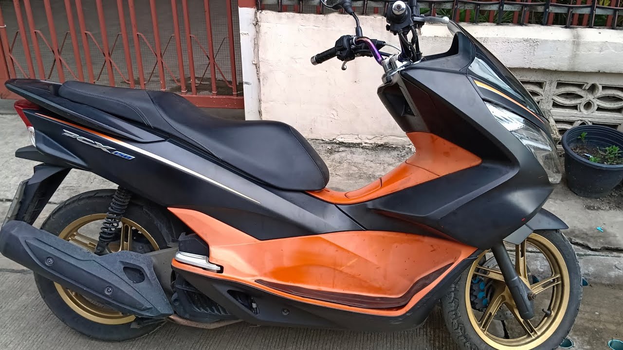 PCX ปี 2017..เบรคหลังไม่ค่อยอยู่..ให้เปลี่ยนเป็นสายเบรคของระฆังทองนะครับ...
