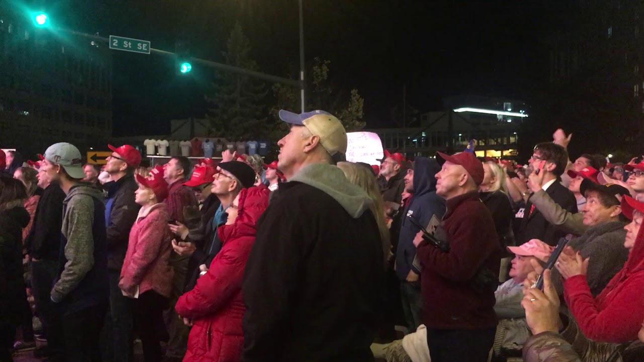 Make Jumbotrons Great Again- Political Rallies on the Jumbotron