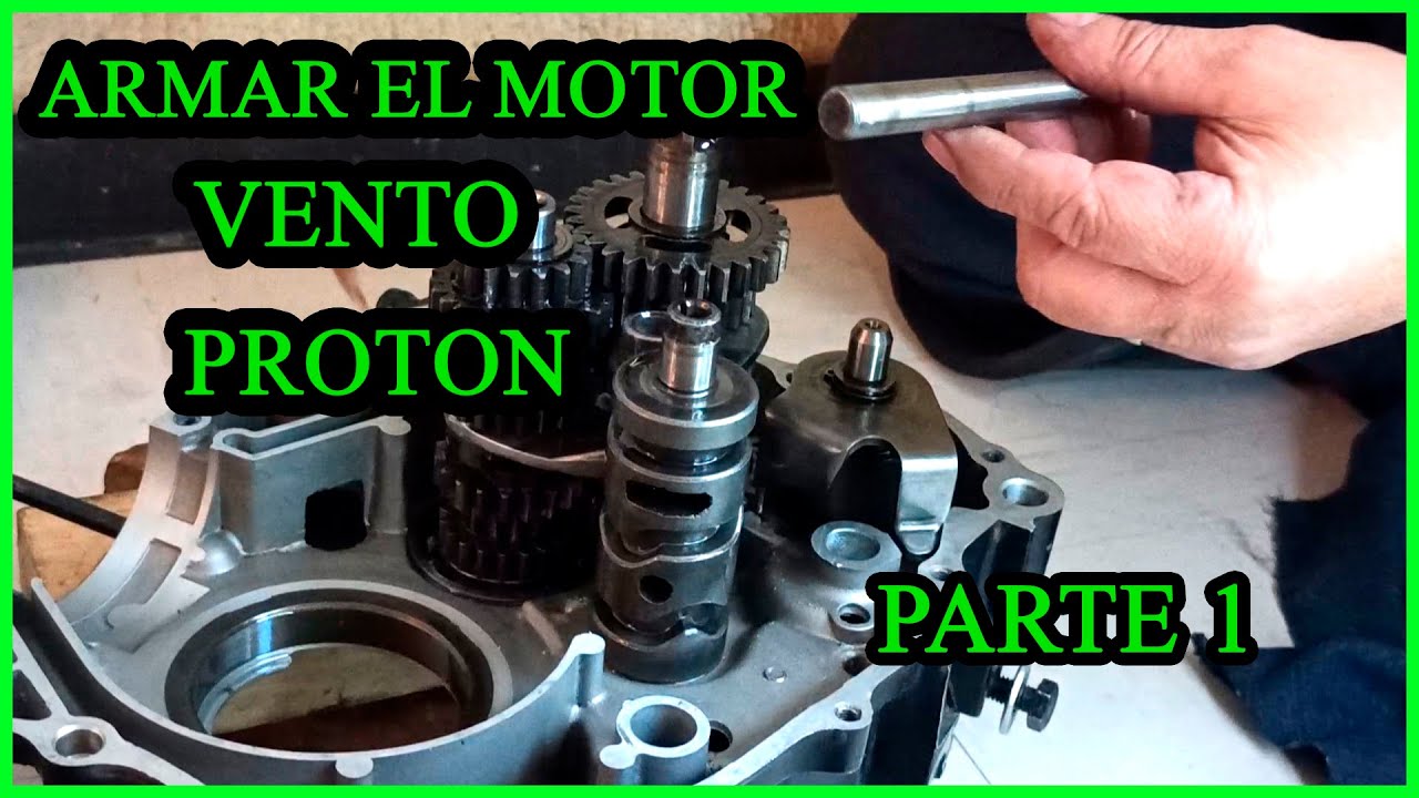 Armar el motor de una Vento Proton [PARTE 1] | Uña Negra Motos 🔧