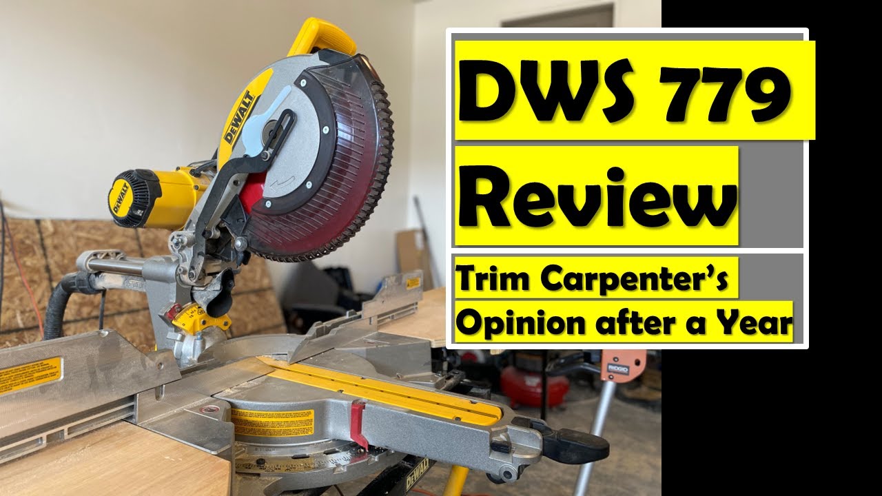 Хороша ли 12-дюймовая торцовочная пила DeWalt? | Обзор профессионального плотника DWS779