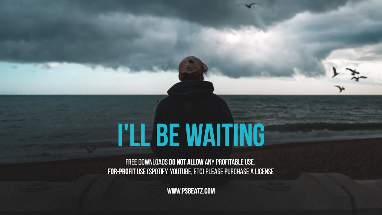 Emotional Rap Beat - "I'll Be Waiting" R&B Type Beat, Sad Rap Instrumental 2024