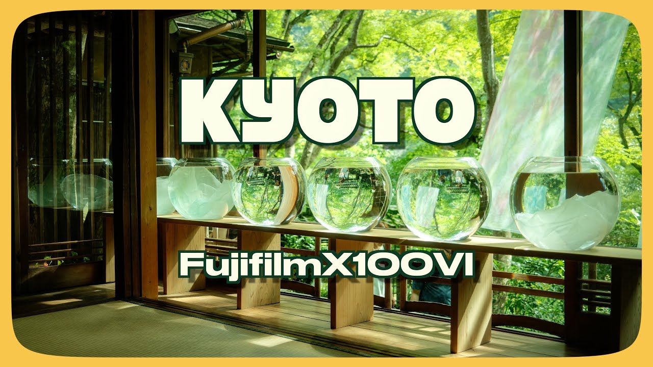 用Fujifilm X100VI拍京都的綠色｜拍攝參數分享｜苔寺｜嵐山｜祐斎亭｜京都旅行
