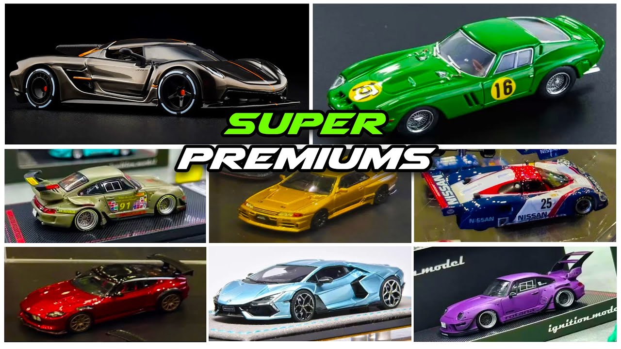 Showcase - Hot Wheels RLC Koenigsegg Jesko Absolut, Pop Race & Inno 64, Lamborghini Revuelto & More.