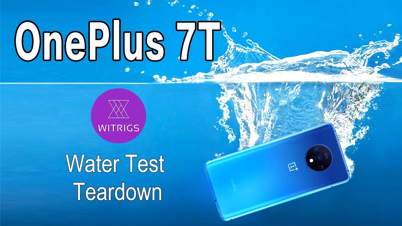 Тест на водонепроницаемость OnePlus 7T