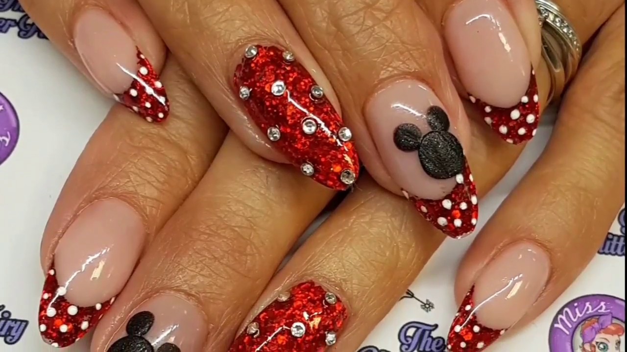 Disney Acrylic Nails