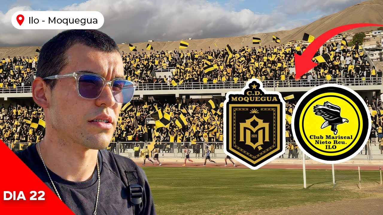 Fui al estadio de Moquegua-ilo🇵🇪 día 22 vuelta al Perú