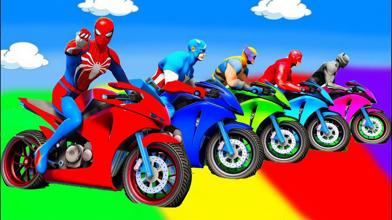 الرجل العنكبوت انقاذ باتمان Spider-Man Rescue batman vs iron man vs venom funny Game GTA 5 superhero