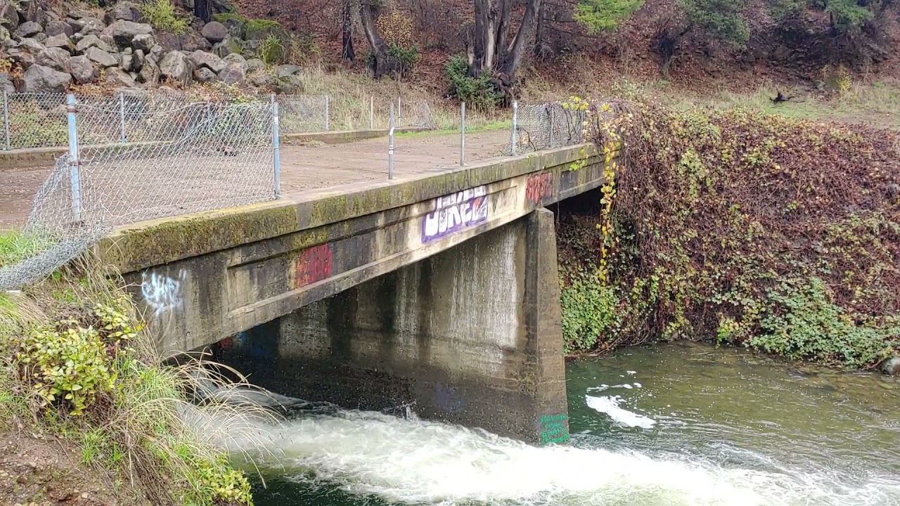 The Four Bridges at Gibson in Sacramento River Canyon