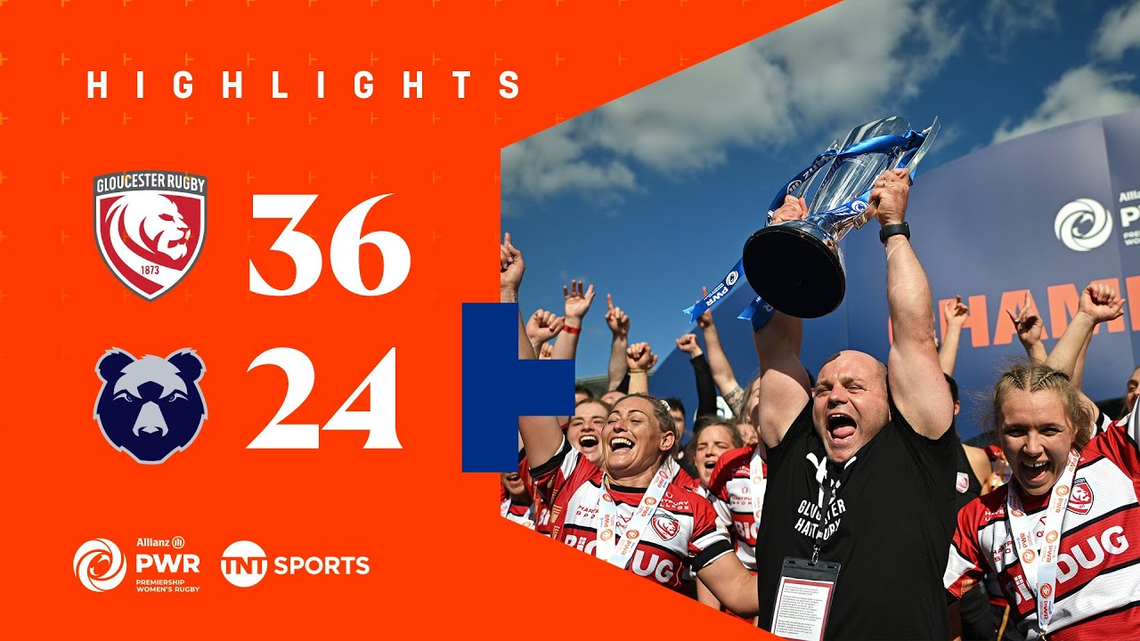 CHAMPIONS! 🏆 | Gloucester-Hartpury vs Bristol | Allianz Premiership Women's Rugby Highlights 🏉