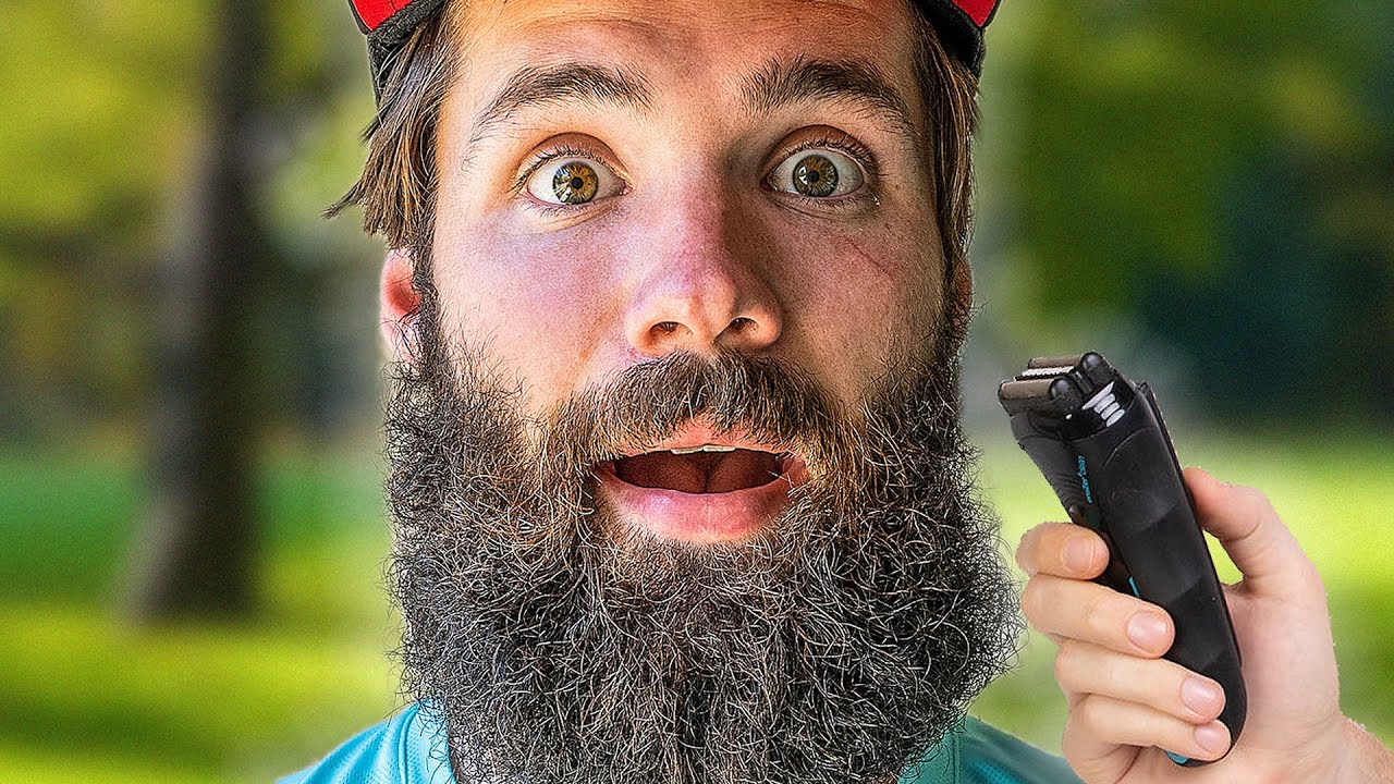 Shaving HUGE Beard Off After 3 Years Growth ✨Satisfying✨