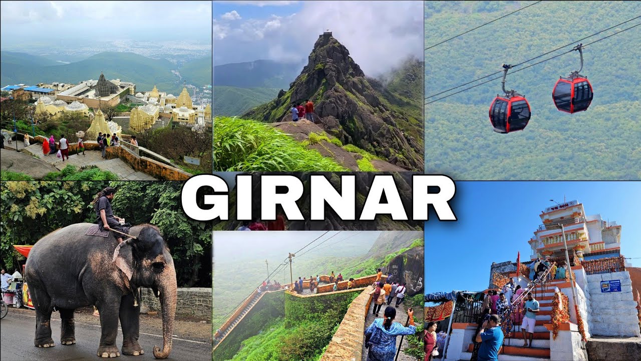 Girnar Parvat Yatra | Guru Dattatreya Darshan | Ambaji | Gorakhnath | Neminath| Girnar Hill Junagadh