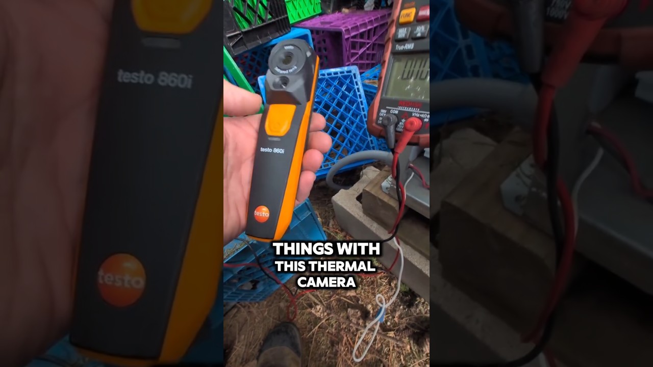 Thermal Camera For HVAC/R troubleshooting - Testo 860i