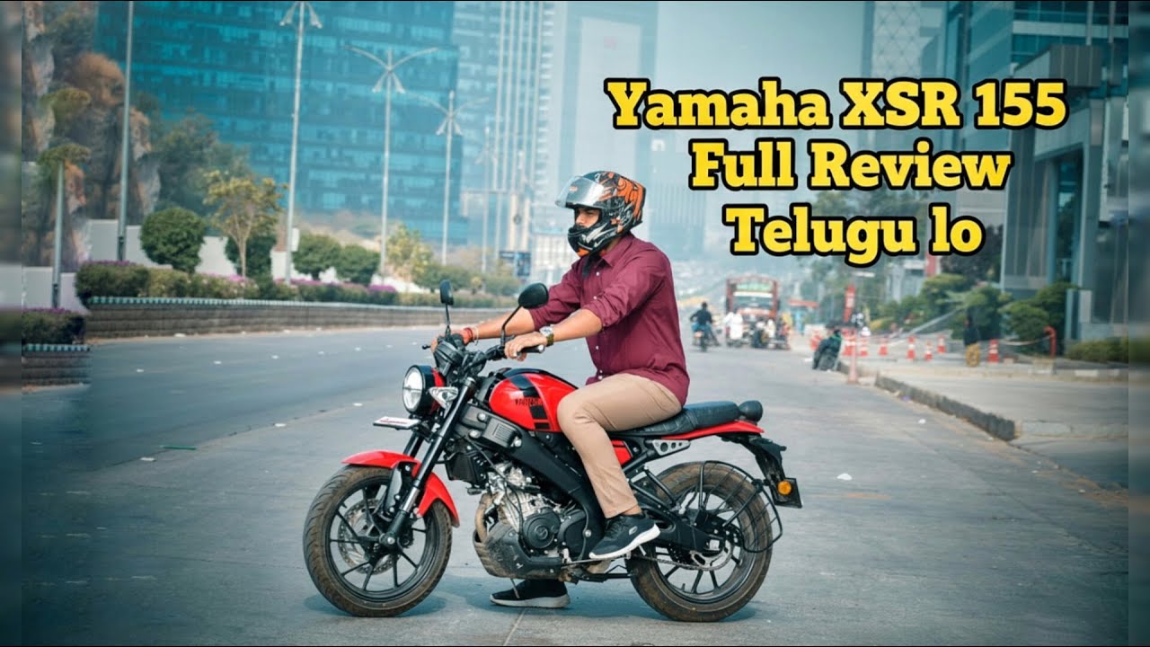 Yamaha XSR 155 Walkaround Review in Telugu 🔥 Retro Look | R15 Engine