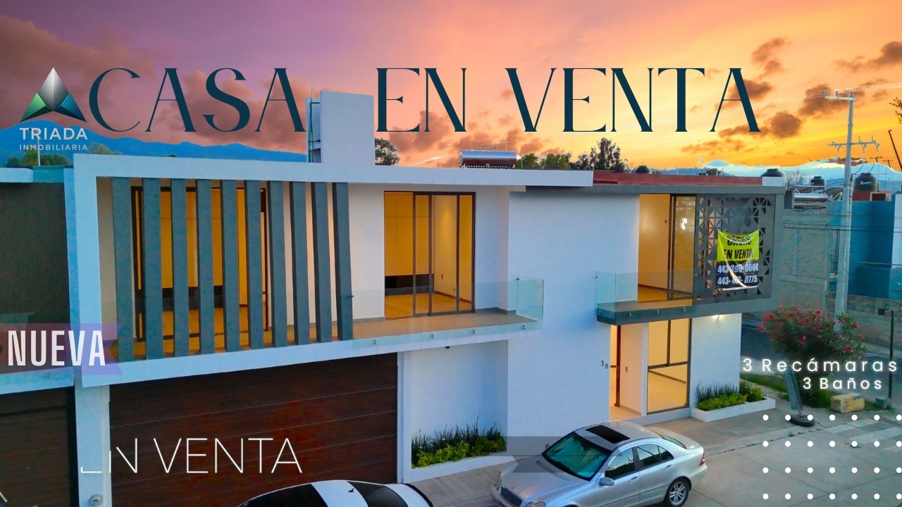 CASA DE LUJO EN MORELIA ✨ Acabados Residenciales | Zona Punta Roma (Los Vergeles)
