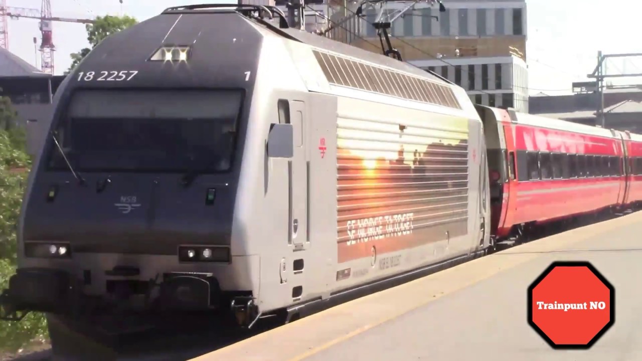 Trains at Skøyen! | NSB El18, El14, Bm73, 74, 75, 72 and 69! | FLIRT Trains!