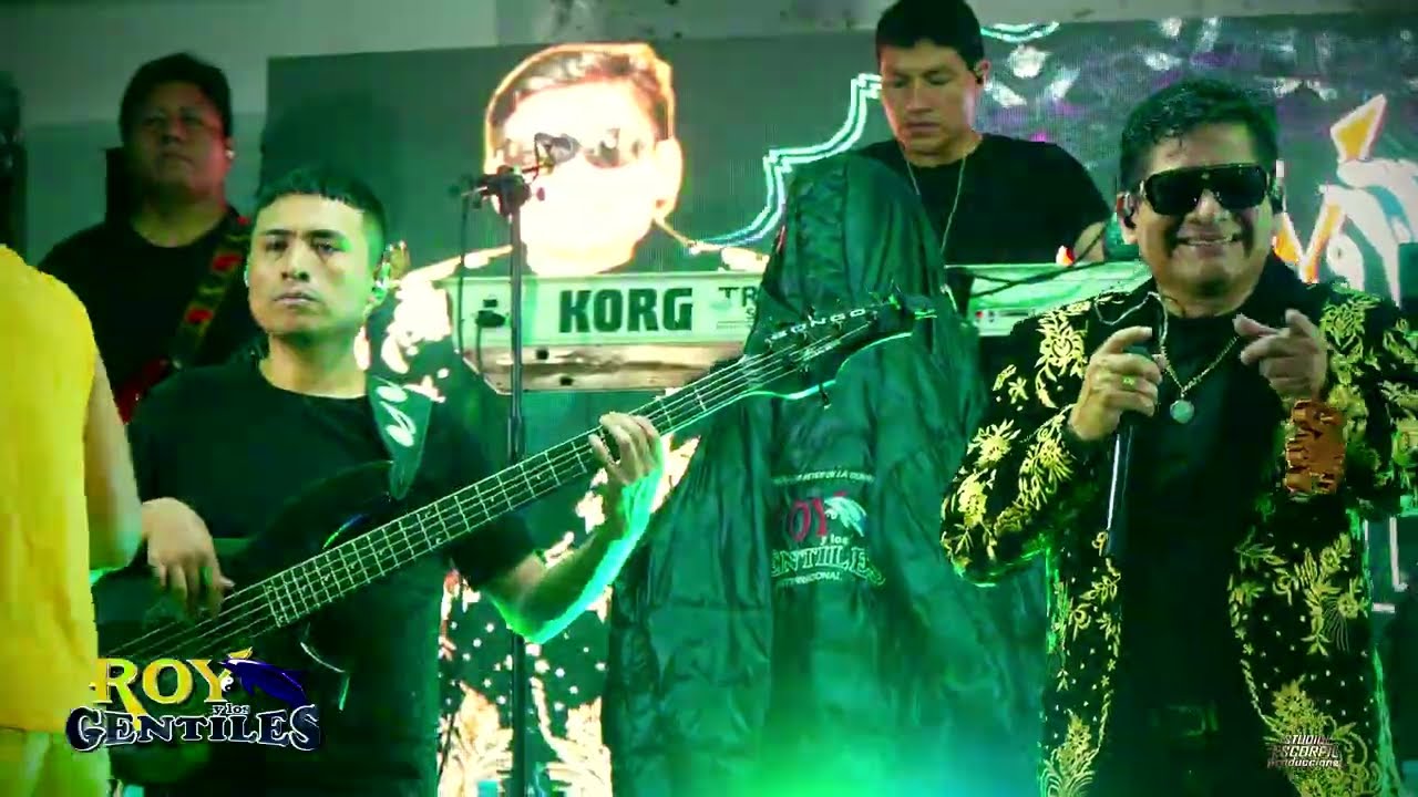 ROY y LOS GENTILES - Tu Traicion Mix .. En Vivo AREQUIPA