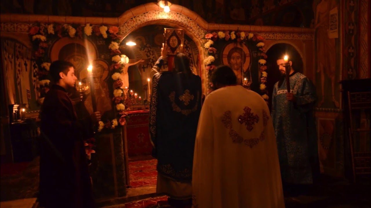 Манастир Подмаине - Појање на Вечерњој служби