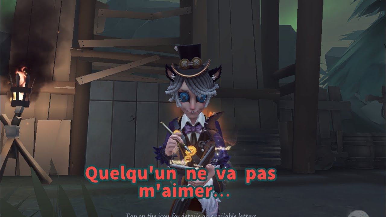 Quelqu'un ne va pas m'aimer...-Identity V