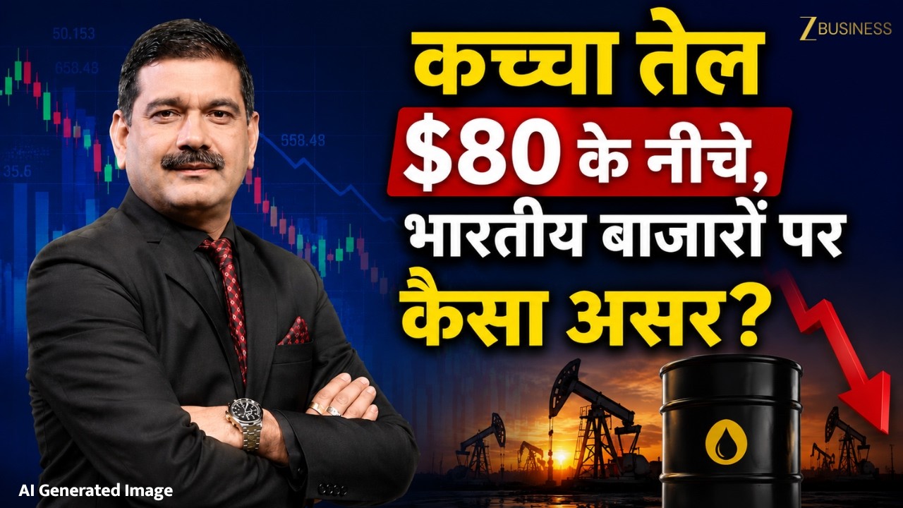 Crude Oil Falls Below $80! What It Means for Nifty and Bank Nifty | Anil Singhvi Explains