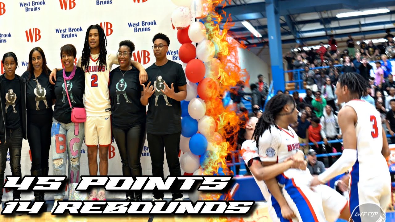 ASHTON SIMMONS GOES AWF FOR 45 POINTS VS #6 ATASCOCITA HEATED MATCHUP ON SENIOR NIGHT