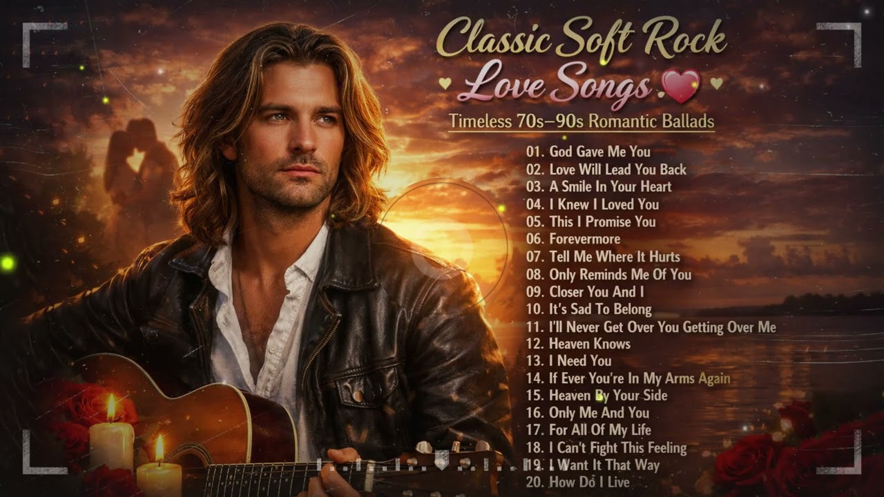 God Gave Me You 💖 Classic Soft Rock Love Songs 💖 | Timeless 70s&ndash;90s Romantic Ballads