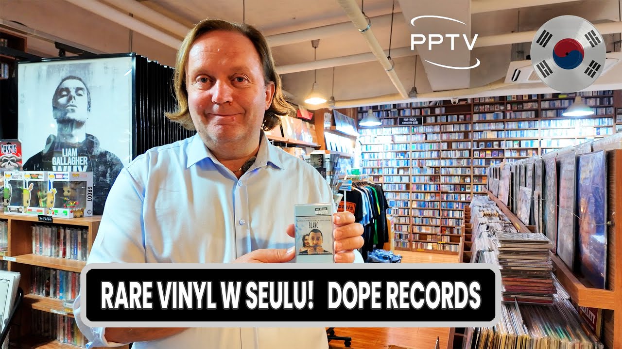 World of Vinyl: Korea Seoul &ndash; Legendarne Dope Records! RARE MJ, Oasis, Roxette i więcej! 🎶