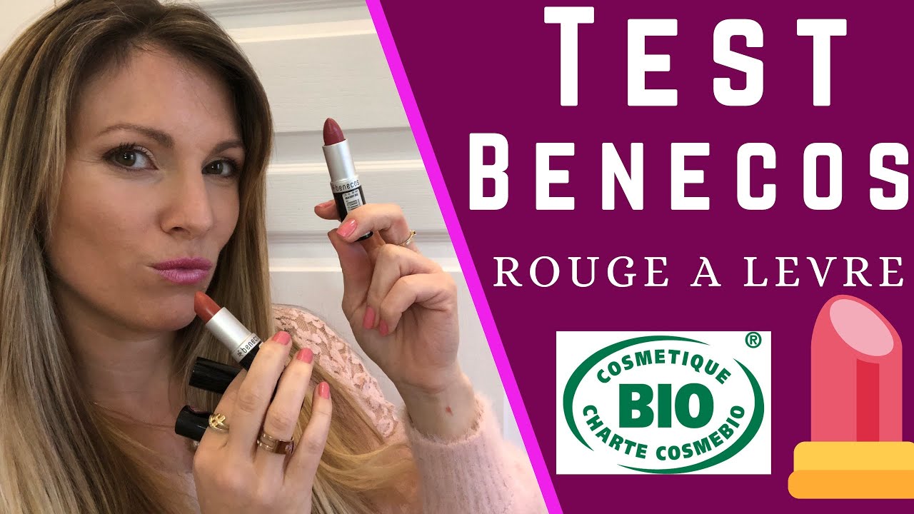 rouge à lèvres bio et vegan benecos test et swatch