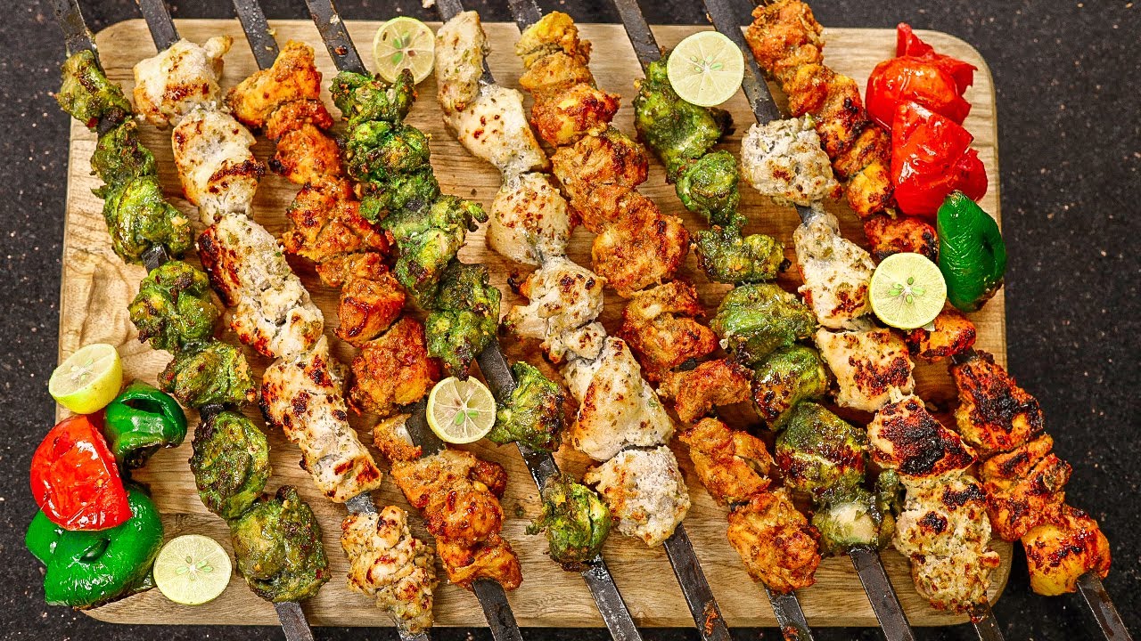 3 Types of BBQ | BBQ Platter Recipe By Kitchen Content