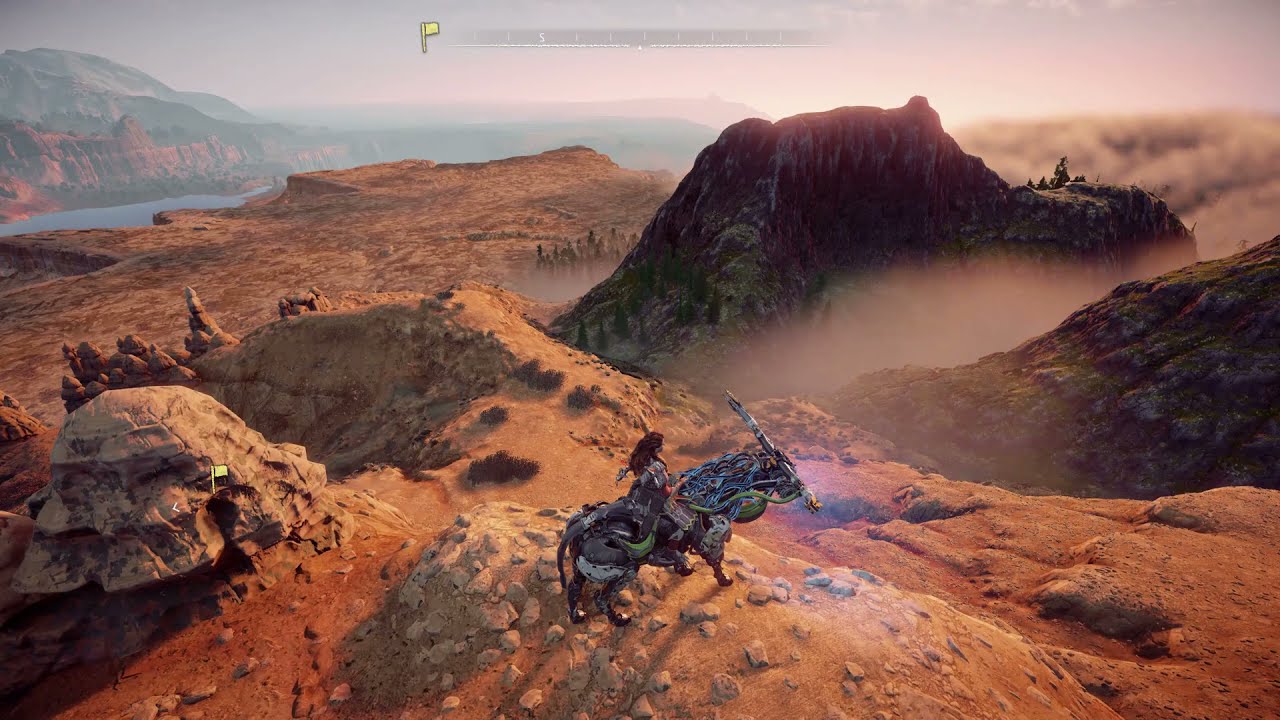 Horizon Zero dawn - Aloy against the void